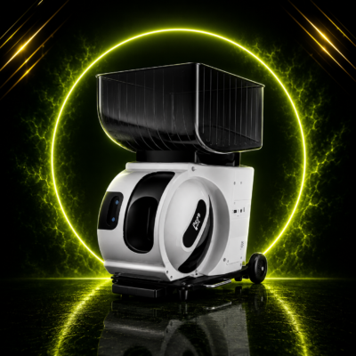 WIN PongBot Pace S Pro + Box of Tennis balls